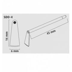 SERRA OSCILATORIA CIRURGICA DENTFLEX SDO4